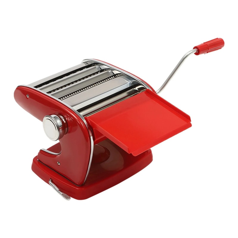 Pasta Maker Machine With Adjustable Thickness Settings Durable Stainless Steel Construction 7