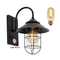 Wall Lantern Light Fixture Porch Sconce Outdoor Motion Sensor Wall Mounted Lamp 5