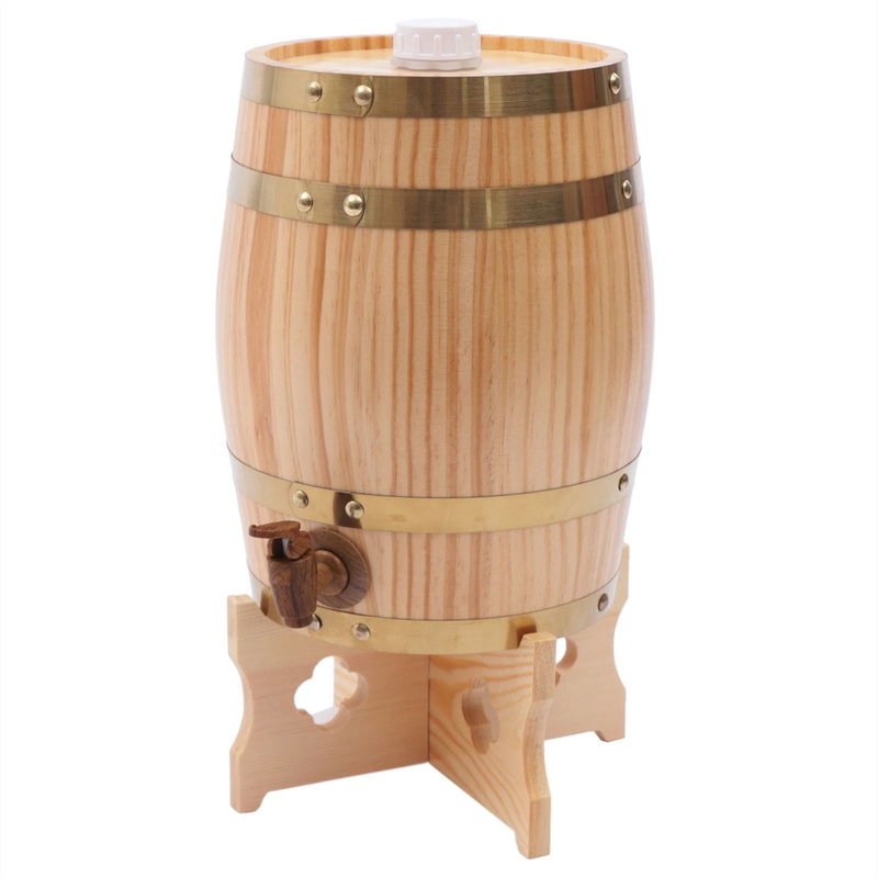 Wooden Whiskey Barrel Aging Barrel Bourbon Wine Barrel For Home Brewer 4