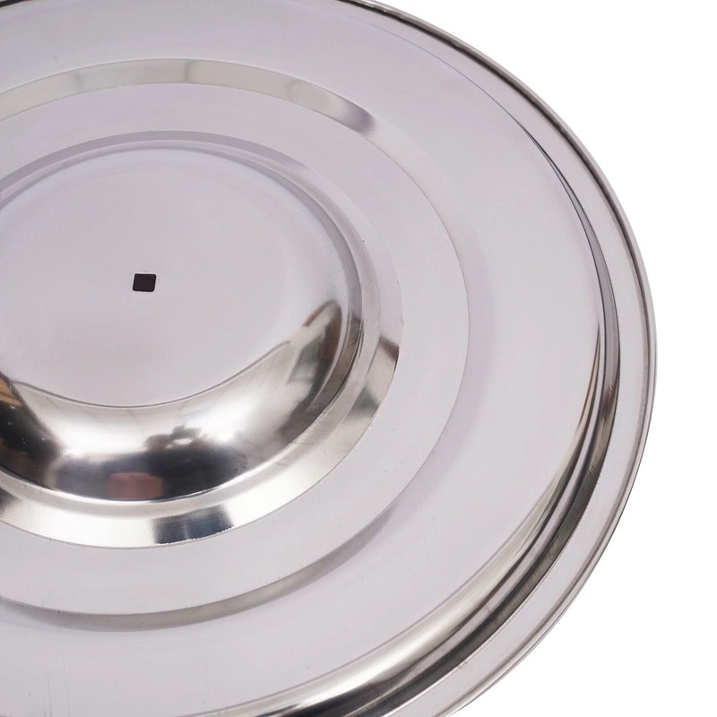 12L Stainless Steel Food Water Storage Bucket With Lid Extra Thick Barrel Design 2