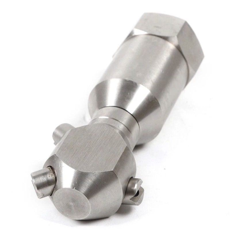 Nozzle Pressure Washer Hose Rotating Jetter Head Drain Sewer Cleaner 7