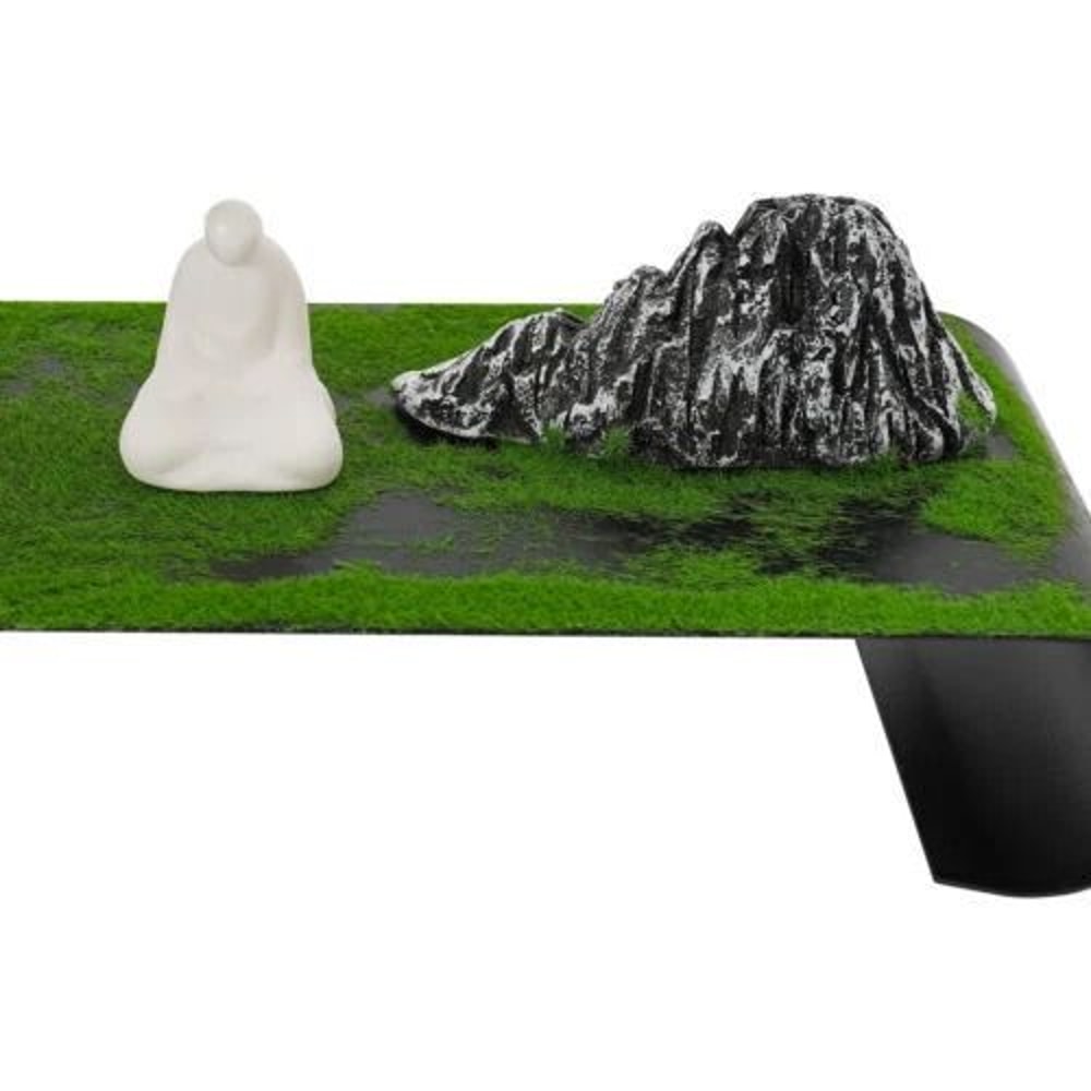 Backflow Incense Zen Artificial Pine Tree With Lamp Rings Decoration 110V For Home Meditation Ambia 4