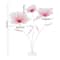 Floral Bridal Wedding Bouquet 3Head Artificial Flowers Home Party Decor 11