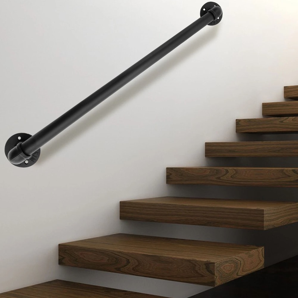 WallMounted Metal Handrail Stairs Balustrade For Home And Garden 0