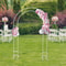 Outdoor Wedding Balloon Backdrop Stand Metal Arch For Parties And Gardens 5