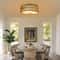 Large Boho Semi Flush Mount Ceiling Light Light Flush Mount Ceiling Light For Modern Homes 0