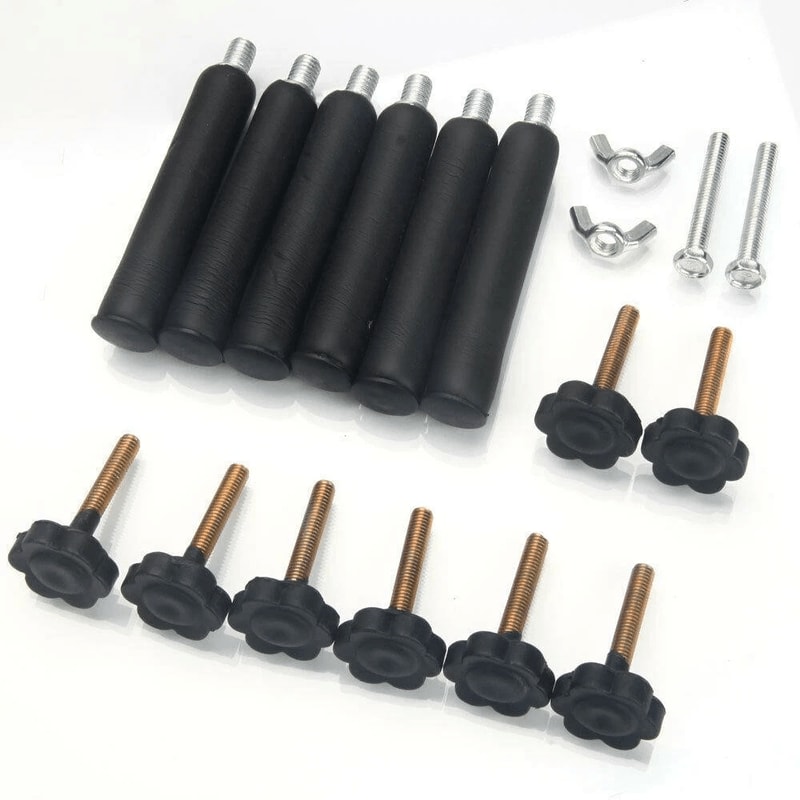 Folding 5 Guitar Stand Five Instrument Display Rack Nice Quality 7