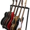 Folding 5 Guitar Stand Five Instrument Display Rack Nice Quality 0