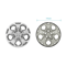 Ford Fusion Chrome ABS Hubcaps Durable Wheel Rim Cover Replacement 3