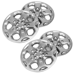ford fusion chrome abs hubcaps, durable wheel rim cover replacement