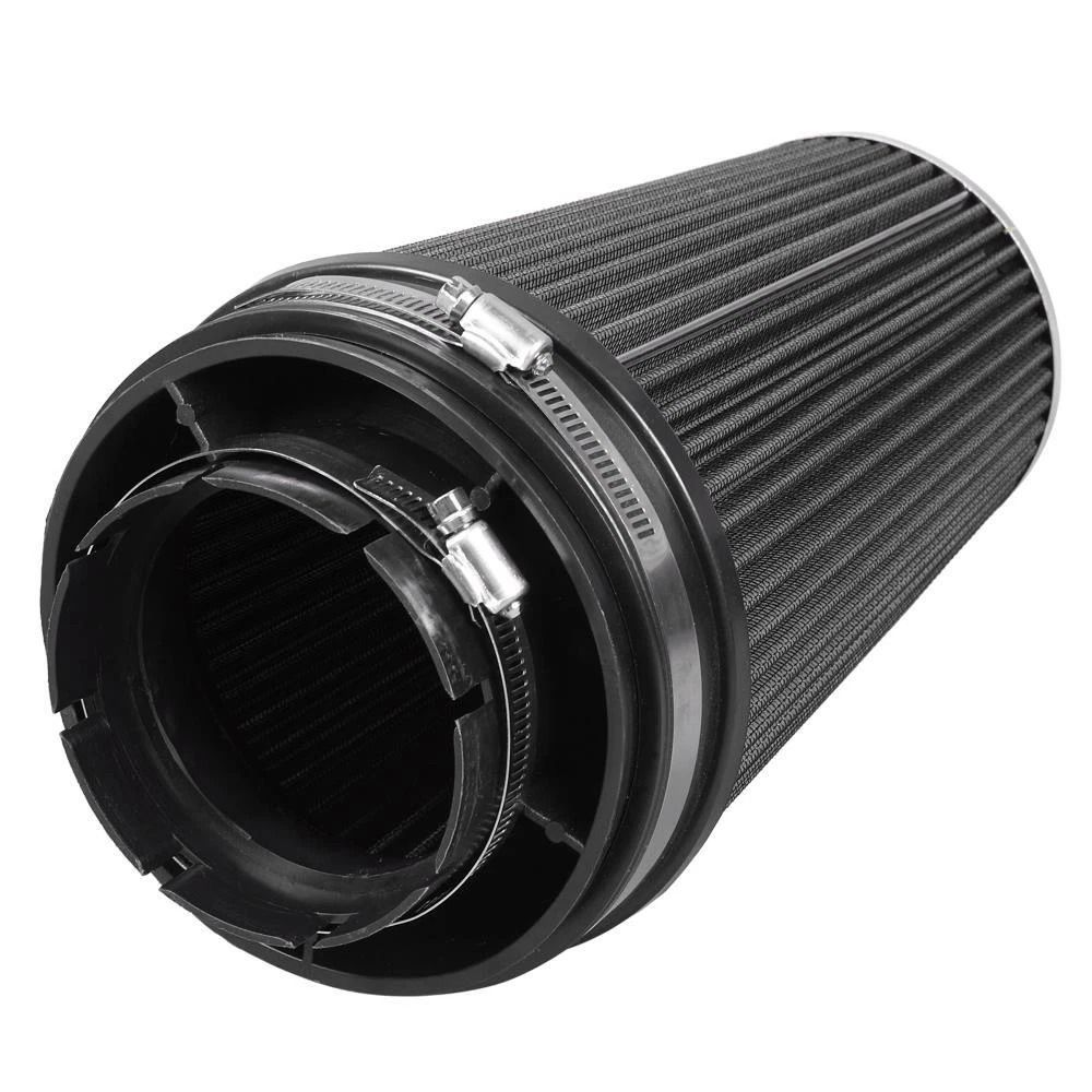 Silverado Cold Heat Shield Air Intake BLACK Filter System 3