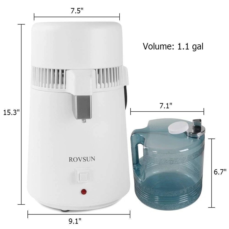 11 Gallon Water Distiller 4L Home Countertop Distilled Water Maker 1