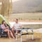 Portable Folding Camping Table With Adjustable Height For Outdoor Parties 1