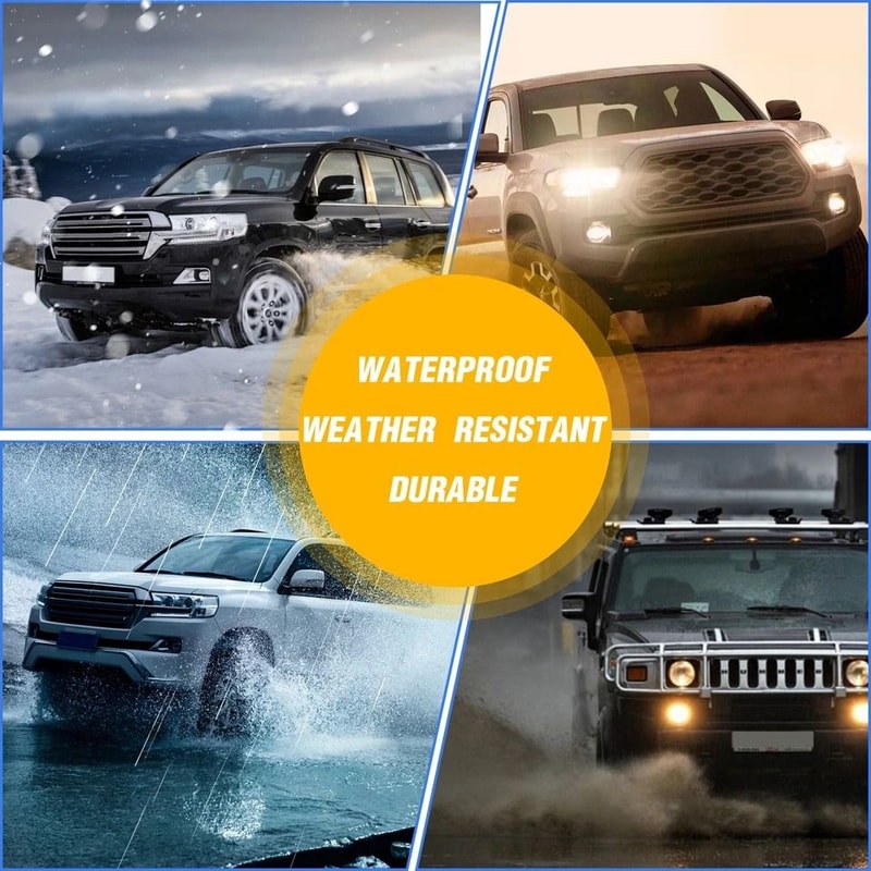 Chevy Suburban Tahoe Avalanche Black Amber Headlights Headlamps 1