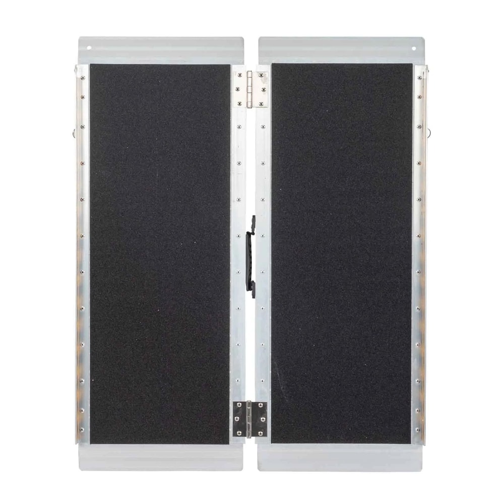 Portable Aluminum Folding Ramp For Wheelchairs Scooters NonSkid 10