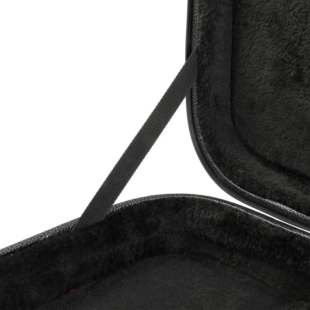 Electric Guitar Square Hard Case High Grade ST Wood Shell Flat 1