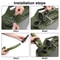 Army Green Fuel Can 5 Gal 20L Gasoline Metal Gas Tank Emergency Backup 6