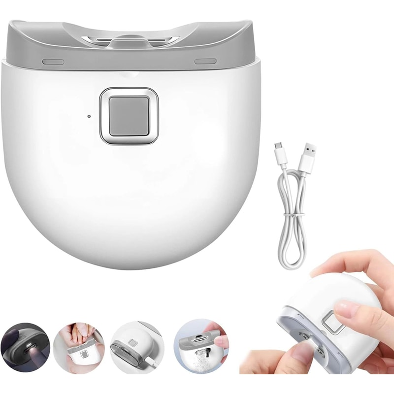 Automatic Thick Nails Trimmer Safety Electric Nail Clipper Professional Nail Care Tool 14