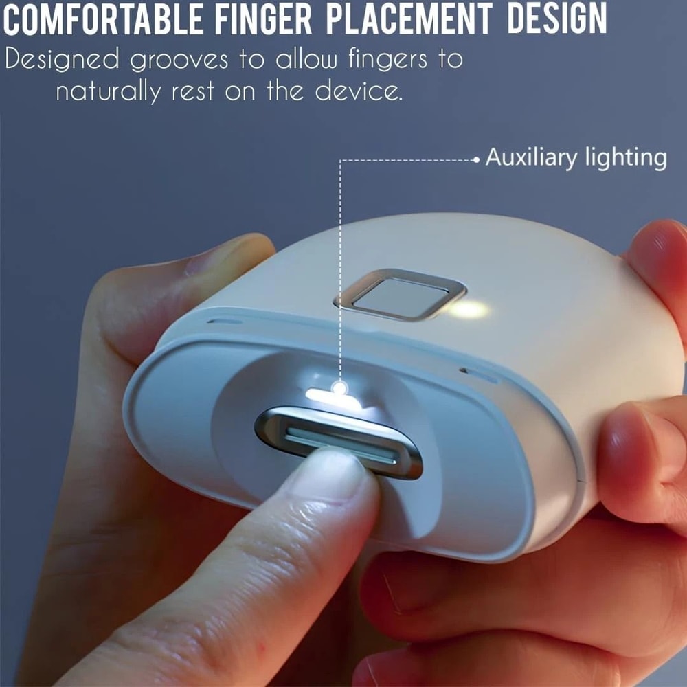 Automatic Thick Nails Trimmer Safety Electric Nail Clipper Professional Nail Care Tool 3