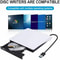 USB Slim External CD DVD Drive Burner Writer For Laptop Mac PC 1