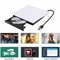 USB Slim External CD DVD Drive Burner Writer For Laptop Mac PC 0