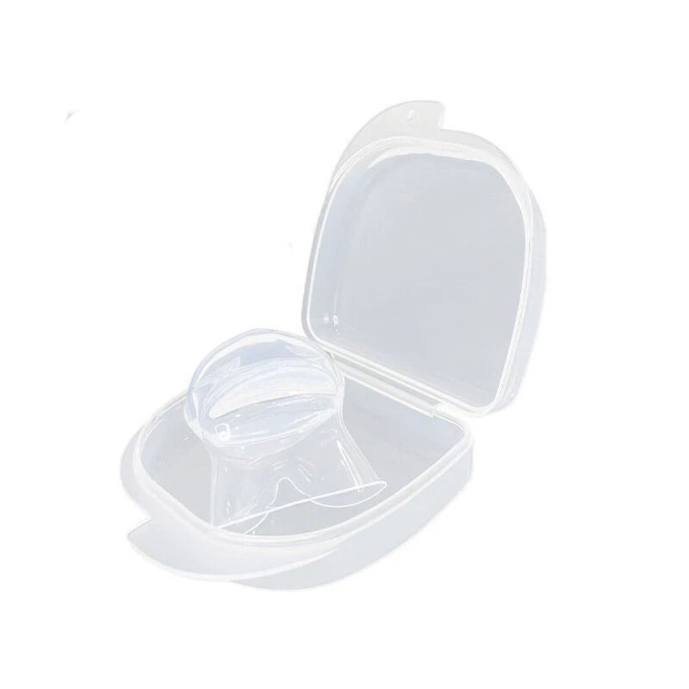 Snore Stopper Anti Snoring Sleep Aid Device Silicone Tongue Mouthpiece With Case 16