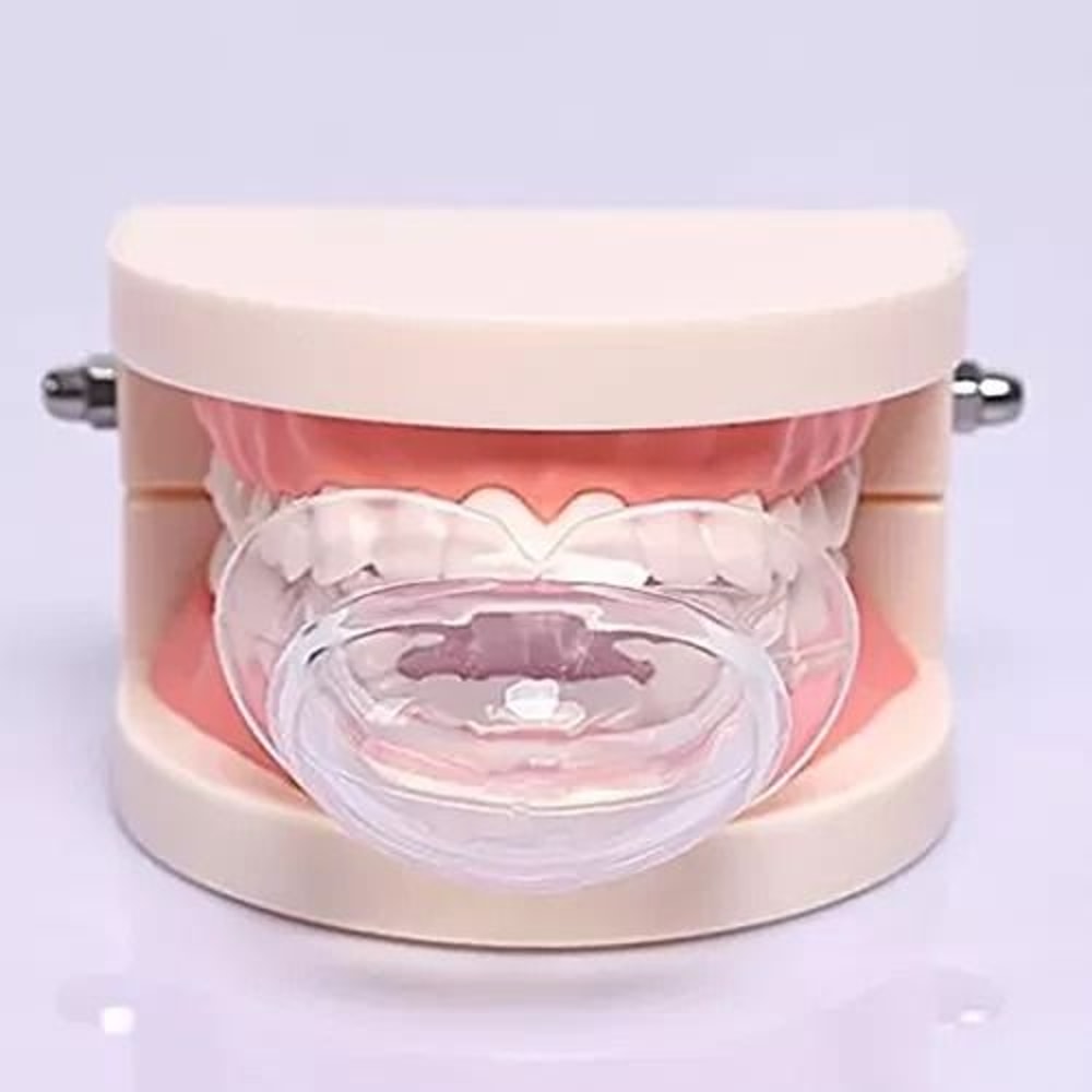 Snore Stopper Anti Snoring Sleep Aid Device Silicone Tongue Mouthpiece With Case 5