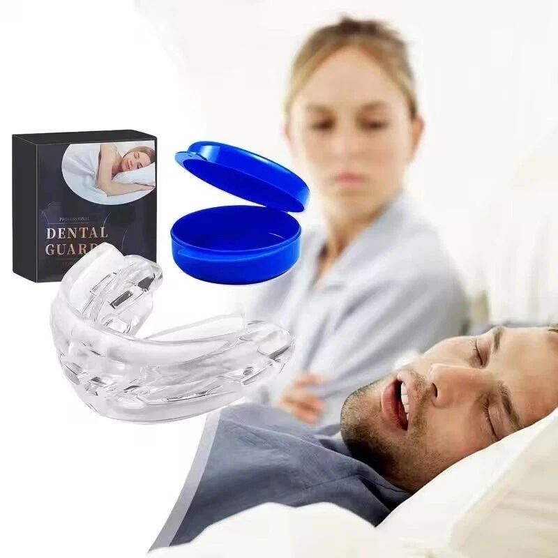 Bruxism Anti Snore Tray Stop Snoring Mouthpiece Sleep Apnea Guard 8