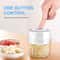 Electric Garlic Press Meat Mincer Chopper For Chili Onion Fruits 11