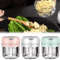 Electric Garlic Press Meat Mincer Chopper For Chili Onion Fruits 4