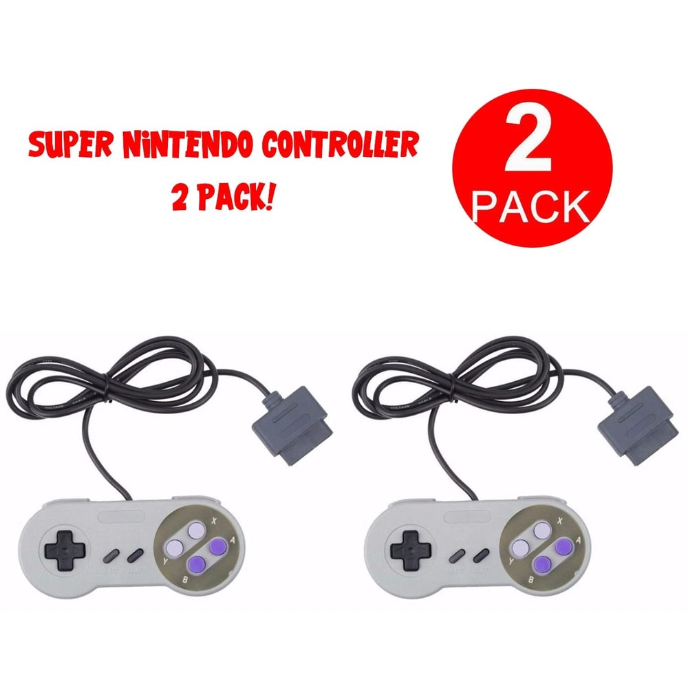 SNES System Console Replacement Controllers FOR New Super Nintendo 3