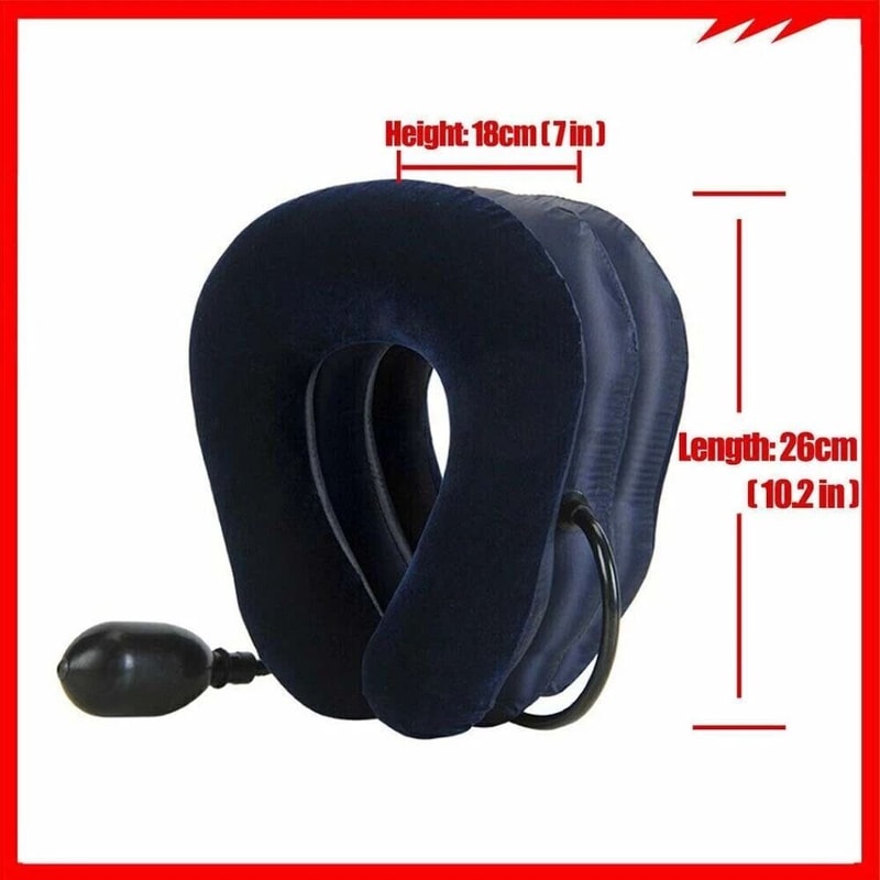 Pain Relief Stretcher Therapy Cervical Neck Traction Device Support Collar 7