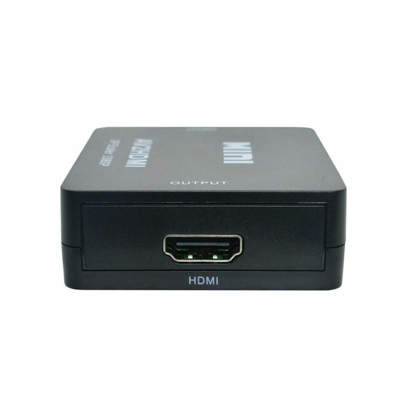 RCA To HDMI Converter Adapter AV To HDMI For TV Audio Video Composite 3