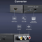 RCA To HDMI Converter Adapter AV To HDMI For TV Audio Video Composite 8