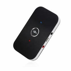 wireless audio jack adapter, bluetooth 5.0 transmitter receiver, 2 in 1
