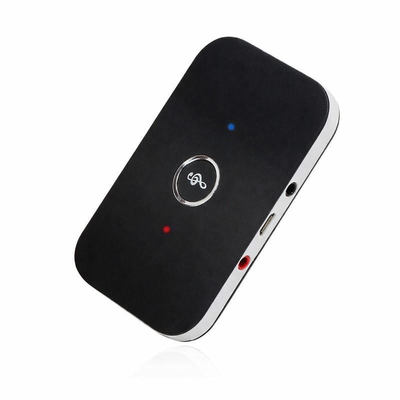 Wireless Audio Jack Adapter Bluetooth 50 Transmitter Receiver 2 IN 1 0