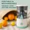 Rechargeable HandsFree Electric Citrus Juicer Masticating Orange Lemon Squeezer 1