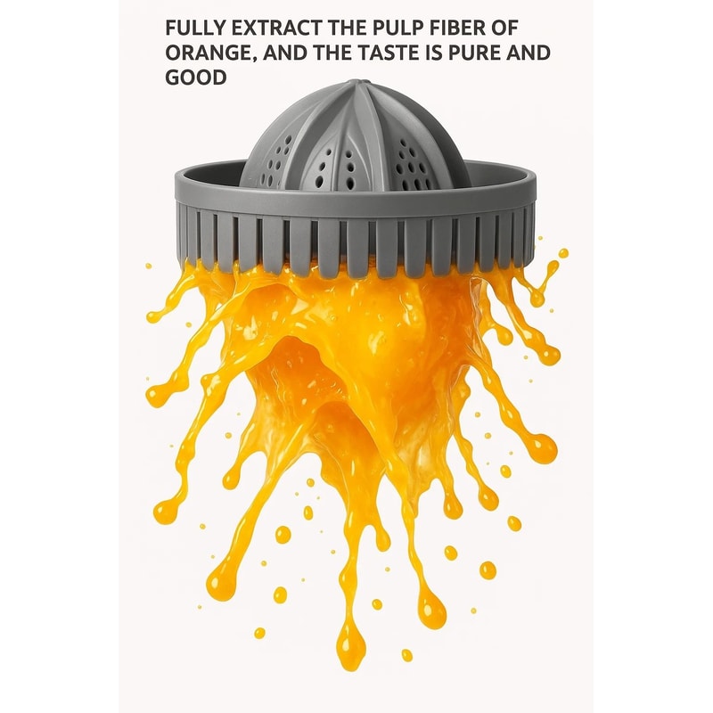 Rechargeable HandsFree Electric Citrus Juicer Masticating Orange Lemon Squeezer 4