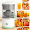 Rechargeable HandsFree Electric Citrus Juicer Masticating Orange Lemon Squeezer 11
