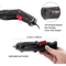 Cordless Electric Screwdriver Set USB Charging Screw Gun With LED Light 3
