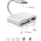TypeC Adapter USB C 3 In 1 Hub Converter With SD Card Reader For MacBook Pro 10