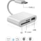 TypeC Adapter USB C 3 In 1 Hub Converter With SD Card Reader For MacBook Pro 10