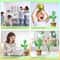 Funny Dancing Cactus Plush Toy Shake With Song Electronic Recording Doll Gift 8