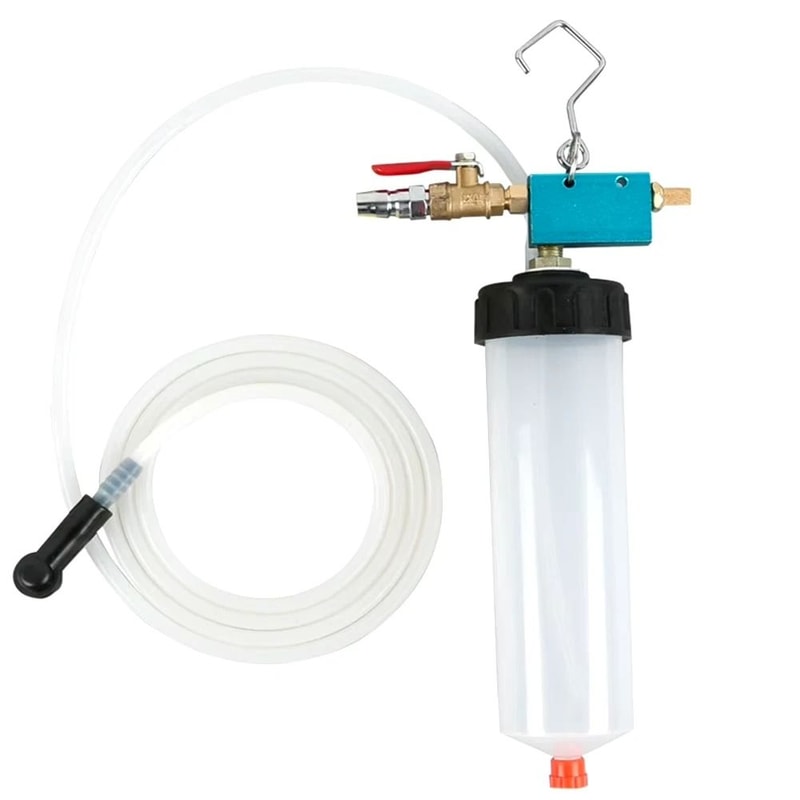 Vehicle Tank Fluid Oil Change Kit Vacuum Brake Bleeder Pump Equipment Tool 11