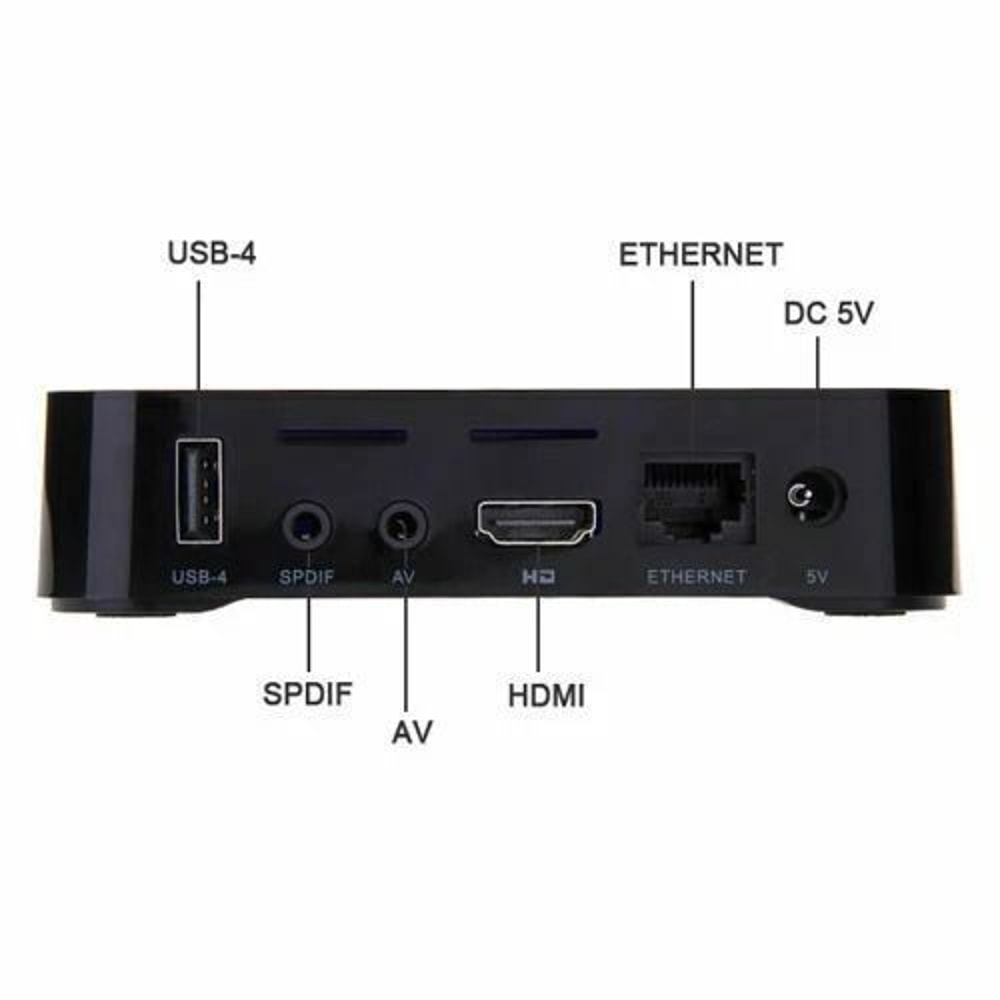 MXQ Pro 4K Ultra HD Smart TV Box Android Wifi Quad Core Media Player 7