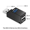 Portable High Speed 3 Port USB Hub Splitter Box For Laptop PC 7