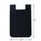 Black Silicone Credit Card Holder Adhesive Cell Phone Wallet Pocket Sticker 6
