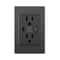 USB Charging Dual Wall Outlet Plate Panel With AC Power Receptacle 10