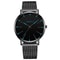 Stainless Steel Quartz Luminous Waterproof Mens Watch Classic Watches Business Elegant Analog Dress 10