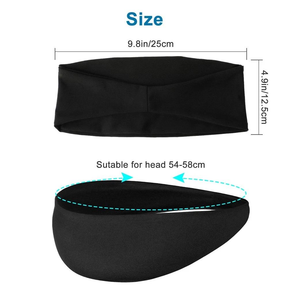 Stretch Sports Head Band Mens Women Sweat Sweatband Headband Yoga Gym Running Workout 1